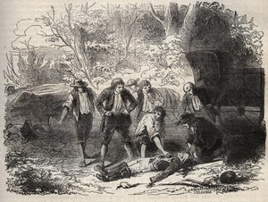 Afera pocztowa w Lyonie ) 1858-1867 - kolekcja prywatna autorstwa French School