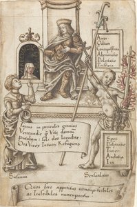 „Pościel zawsze miej złożoną” [fol. 41 prostownica] autorstwa French early 16th Century