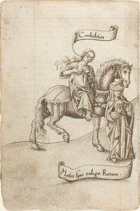 Łatwowierność Przygotowanie do pielęgnowania Matki Nadziei [fot. 18 wersów] autorstwa French early 16th Century