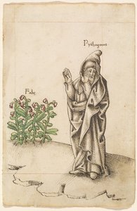 „Nie jedz fasoli” [fot. 25 odbytu] autorstwa French early 16th Century