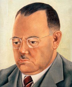 Portret inżyniera Marte R. Gómeza autorstwa Frida Kahlo