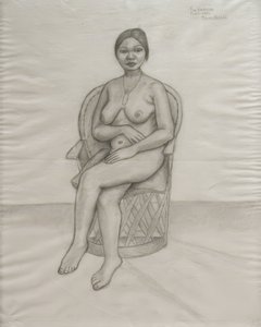 Eva Frederick nago autorstwa Frida Kahlo