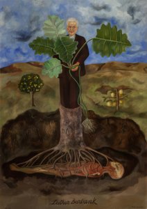 Powrót Luthera Burbanka autorstwa Frida Kahlo