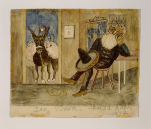 Święty Mikołaj autorstwa Frida Kahlo