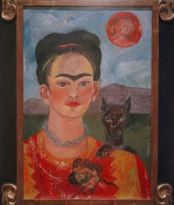 Autoportret z portretem Diego ... autorstwa Frida Kahlo