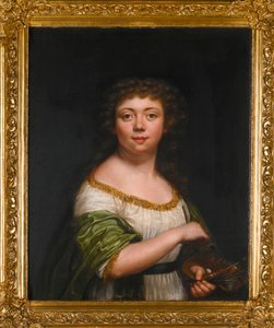 „Autoportret, 21 lat” Lisiewskiej, Friederike Julie (1772-1856) autorstwa Friederike Julie Lisiewska