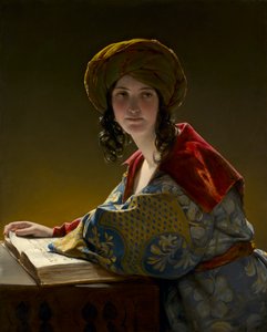 Młoda kobieta ze Wschodu, 1838. autorstwa Friedrich Amerling