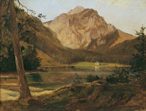 Przednie Langbathsee z Höllengebirge