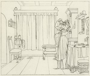 Ilustracja do Goethesa Fausta autorstwa Friedrich August Moritz Retzsch