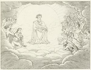 Ilustracja do Goethesa Fausta autorstwa Friedrich August Moritz Retzsch