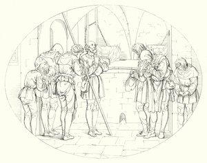 Ilustracja do Lied von der Glocke Schillera, czyli Pieśni o dzwonku (rycina) autorstwa Friedrich August Moritz Retzsch