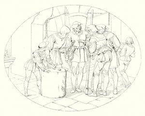 Ilustracja do Lied von der Glocke Schillera, czyli Pieśni dzwonów (rycina) autorstwa Friedrich August Moritz Retzsch