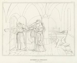 Romeo i Julia, akt II, scena 6 (rycina)