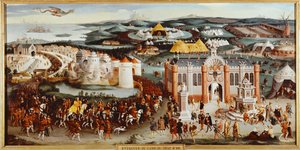 Spotkanie Franciszka I i Henryka VIII w Camp du Drap d
