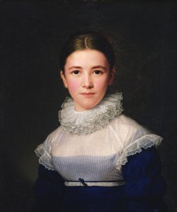 portret Liny Groger, przybranej córki Artysty, 1815