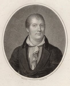 Portret skrzypka i kompozytora Louisa Spohra 1784-1859, 1820. autorstwa Friedrich Fleischmann