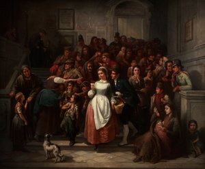 Po losowaniu loterii autorstwa Friedrich Friedländer Ritter von Malheim