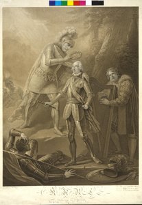Król Rudolf I Habsburg koronował arcyksięcia Karola autorstwa Friedrich Heinrich Fuger