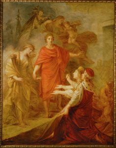 Wenecja i Dalmacja składają hołd cesarzowi Franciszkowi I ... (obraz na płótnie) autorstwa Friedrich Heinrich Fuger