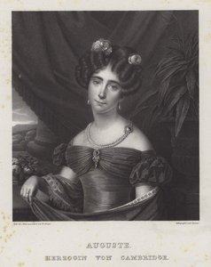 Augusta, księżna Cambridge (lito) autorstwa Friedrich Jentzen