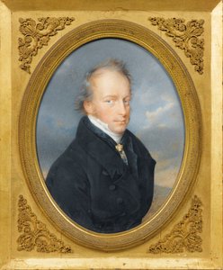 Antoine Victor de Habsburg Lorraine, arcyksiążę Austrii, książę Węgier, de Boheme - arcyksiążę Anton Victor austriacki (1779-1835), wicekról Lombardii-Wenecji przez Liedera, Friedricha Johana Gottlieba (1780-1859), - akwarela, gwasz na karton, 21,2x autorstwa Friedrich Johann Gottlieb Lieder