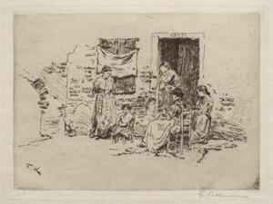 Chioggia autorstwa Friedrich Kallmorgan