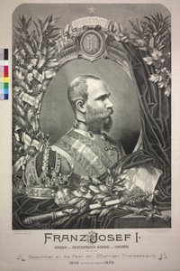 Cesarz Austrii Franciszek Józef I autorstwa Friedrich Wilhelm Bader