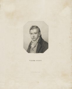 Portret pisarza i poety historycznego Sir Waltera Scotta 1771-1832, ok. 1825.