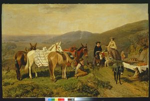 Na wzgórzach Malvern, 1858