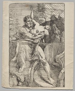 Porwanie Prozerpiny przez Plutona (druga wersja) autorstwa Friedrich Wilhelm Reuter