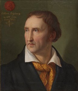 Portret Johanna Gottfrieda Schadowa 1764-1850, 1819.