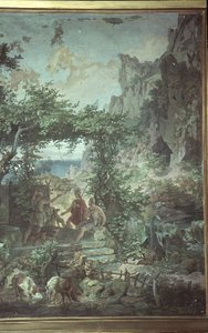 Odyseusz u świniopasa Eumaeus, Sceny z Odysei