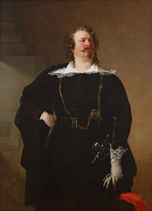 Burmistrz flamandzki (Baron Pfuel?) autorstwa Friedrich von Amerling