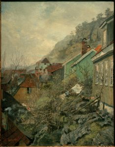 Domy w Kragerø autorstwa Fritz Thaulow