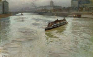 Sekwana w listopadzie autorstwa Fritz Thaulow