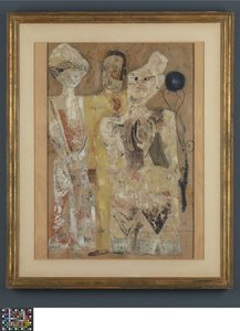 Trzy postacie autorstwa Frits van den Berghe