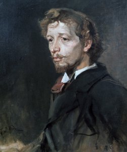 „Portret młodzieńca”, ok. 1880 r. autorstwa Fritz Karl Hermann von Uhde
