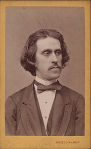 Portret kompozytora Josefa Straussa 1827-1870, ca. 1868.