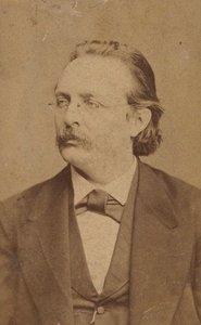 Portret organisty i kompozytora Edmunda Kretschmera 1830-1908, ca. 1880.