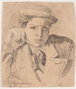 Autoportret autorstwa Fritz Syberg
