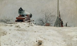 Twierdza Akershus autorstwa Fritz Thaulow