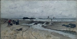 Bank autorstwa Fritz Thaulow