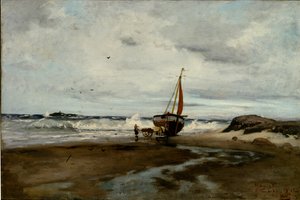 Z Lista autorstwa Fritz Thaulow