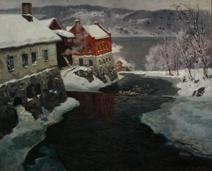 Z Mesny autorstwa Fritz Thaulow