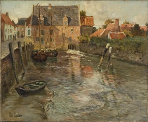 Niska woda autorstwa Frits Thaulow