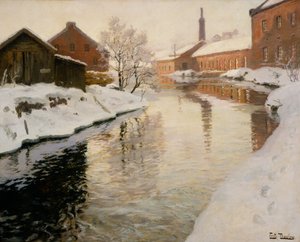 Łzy Lysakera autorstwa Fritz Thaulow