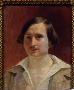 portret autora Nikołaja Gogola (1809-1852) autorstwa Fyodor Antonovich Moller