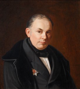 Portret poety Wasilija Żukowskiego 1783-1852, 1854