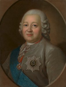Portret generała hrabiego Nikity Iwanowicza Panina 1718-1783, lata 70. XVIII w. autorstwa Fyodor Stepanovich Rokotov