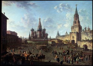 „Plac Czerwony w Moskwie”, 1801.